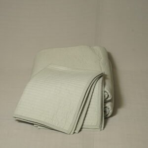 Solid bed cover<br>sky blue