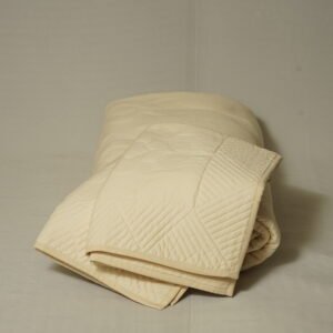 linear mosaic pattern in white