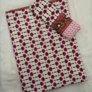 HANDBLOCK SINGLE  BEDSHEET