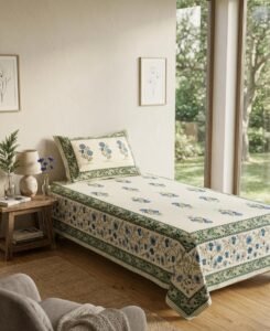BEDSHEET IVORY RAJWADA