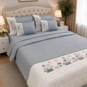 6 Pcs WHOLLY QUILTED Set