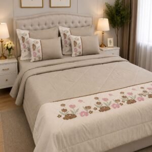 6 Pcs WHOLLY QUILTED Set