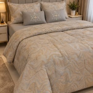ORCHID 6 PCS COMFORTER SET